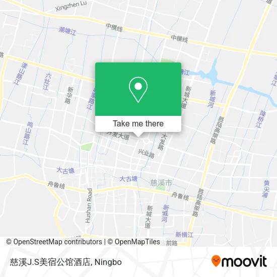 慈溪J.S美宿公馆酒店 map