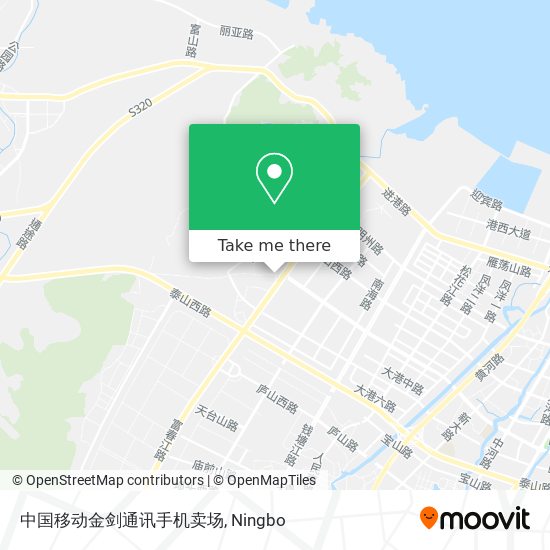 中国移动金剑通讯手机卖场 map