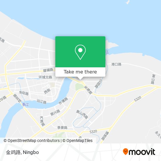 金鸡路 map