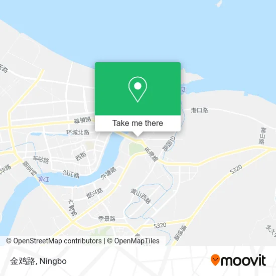金鸡路 map