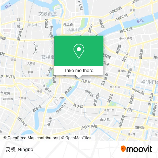 灵桥 map