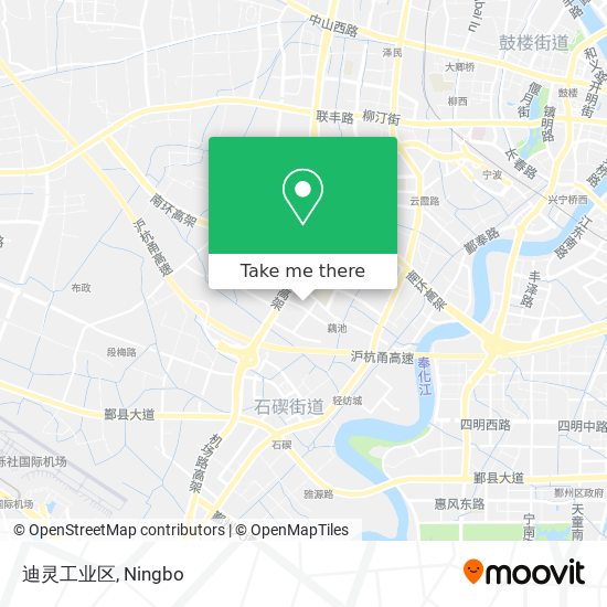 迪灵工业区 map