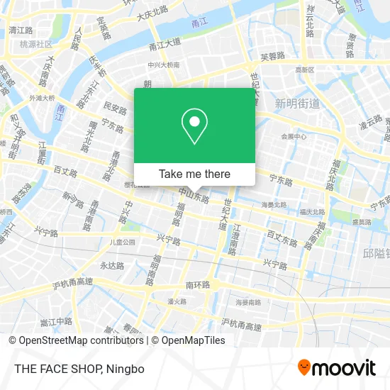 THE FACE SHOP map
