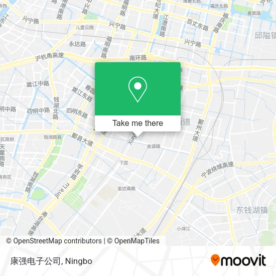 康强电子公司 map