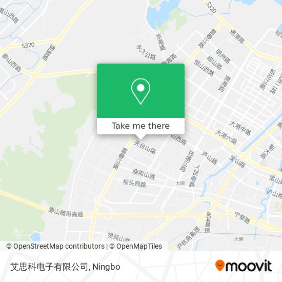 艾思科电子有限公司 map