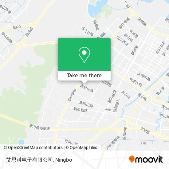 艾思科电子有限公司 map