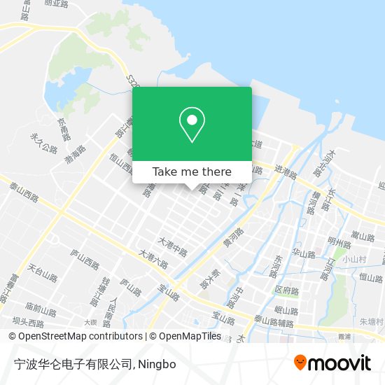 宁波华仑电子有限公司 map