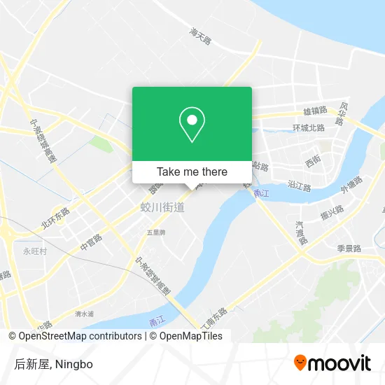 后新屋 map