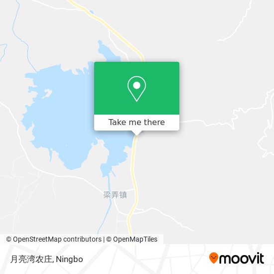 月亮湾农庄 map