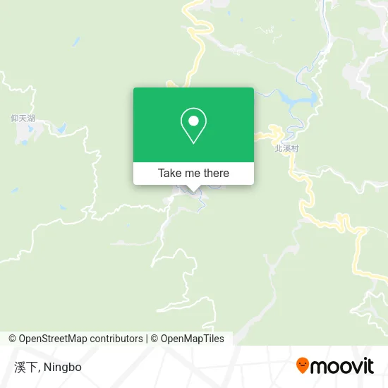 溪下 map