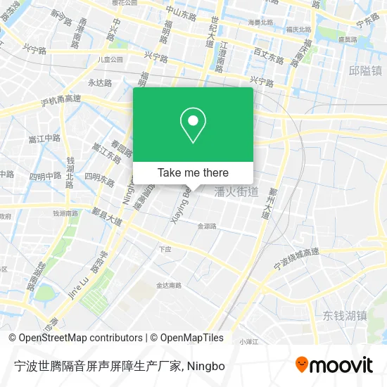 宁波世腾隔音屏声屏障生产厂家 map