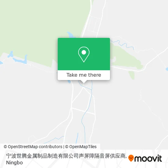 宁波世腾金属制品制造有限公司声屏障隔音屏供应商 map