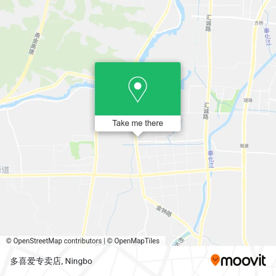 多喜爱专卖店 map