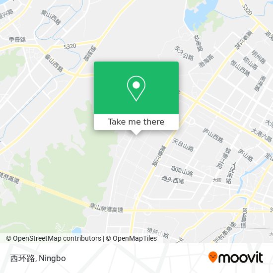 西环路 map