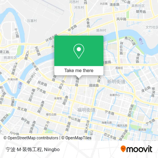 宁波·M·装饰工程 map