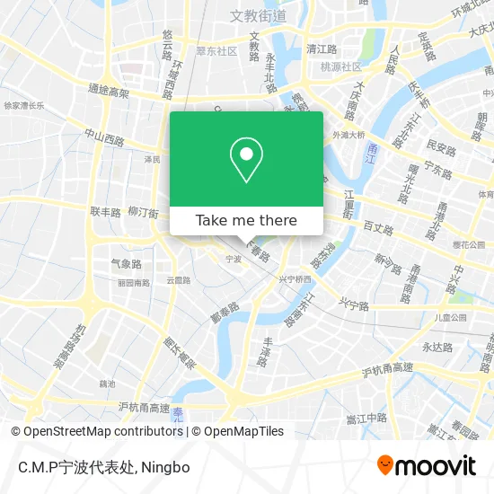 C.M.P宁波代表处 map