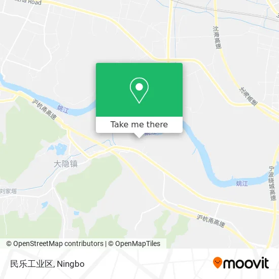 民乐工业区 map