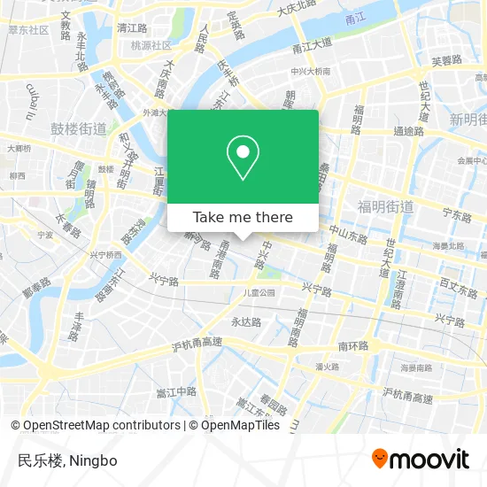 民乐楼 map