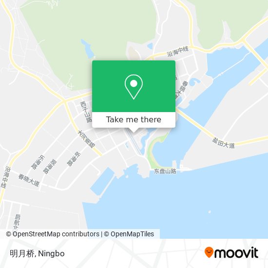 明月桥 map