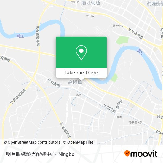 明月眼镜验光配镜中心 map