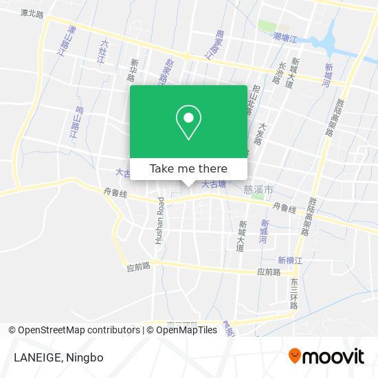 LANEIGE map