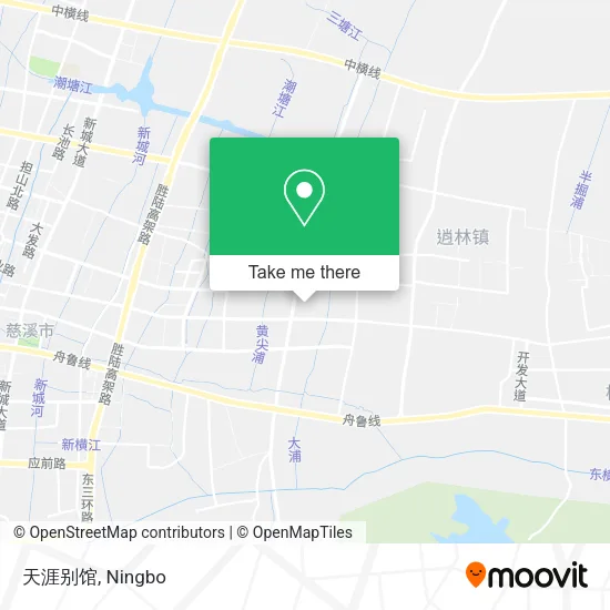 天涯别馆 map