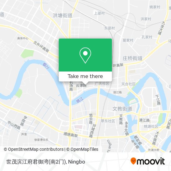 世茂滨江府君御湾(南2门) map
