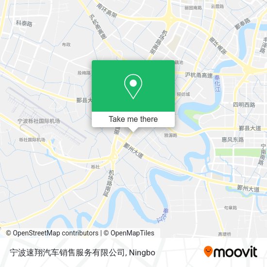 宁波速翔汽车销售服务有限公司 map