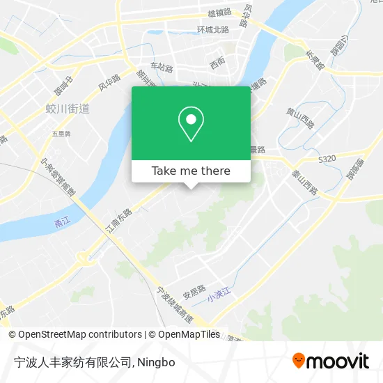 宁波人丰家纺有限公司 map