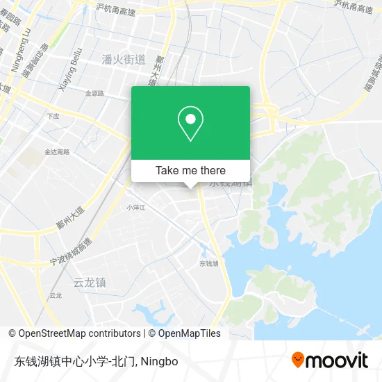 东钱湖镇中心小学-北门 map