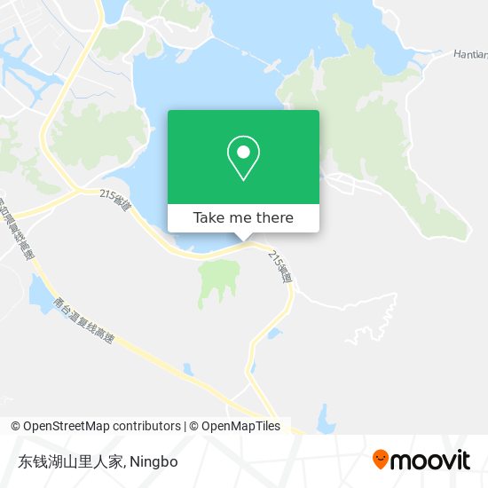 东钱湖山里人家 map