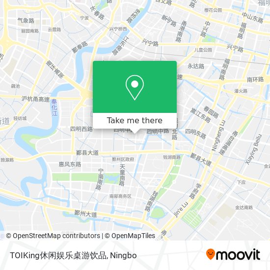 TOIKing休闲娱乐桌游饮品 map
