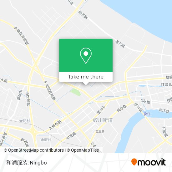 和润服装 map