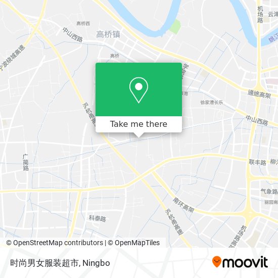 时尚男女服装超市 map