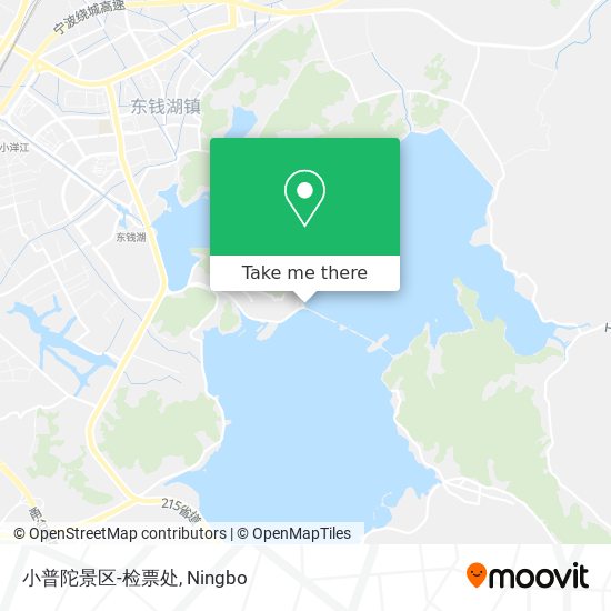 小普陀景区-检票处 map