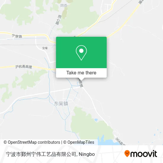 宁波市鄞州宁伟工艺品有限公司 map