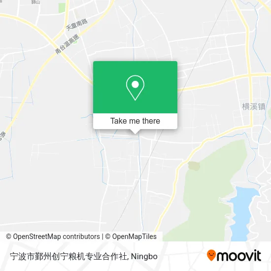 宁波市鄞州创宁粮机专业合作社 map