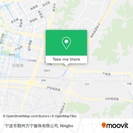 宁波市鄞州力宁服饰有限公司 map