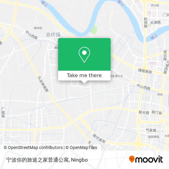 宁波你的旅途之家普通公寓 map