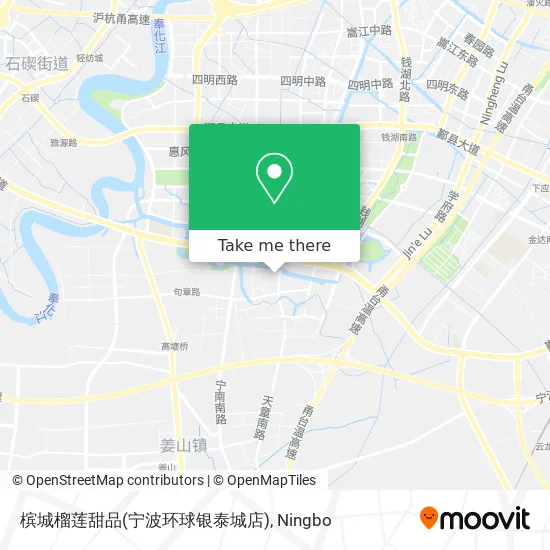 槟城榴莲甜品(宁波环球银泰城店) map