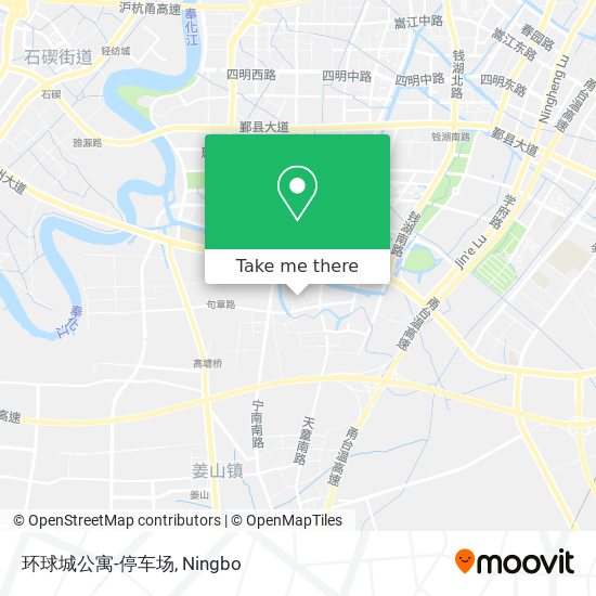 环球城公寓-停车场 map
