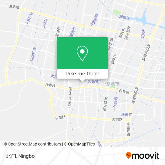 北门 map