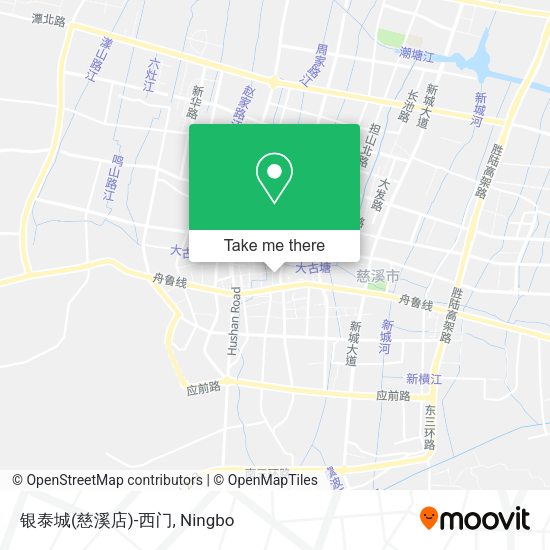银泰城(慈溪店)-西门 map