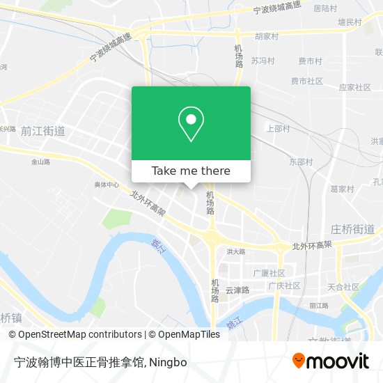 宁波翰博中医正骨推拿馆 map