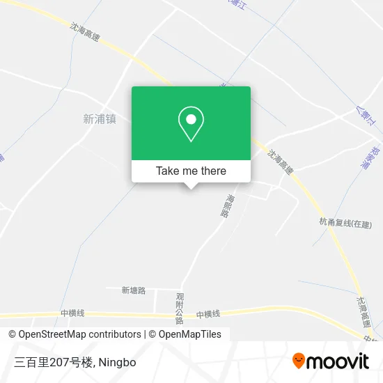 三百里207号楼 map
