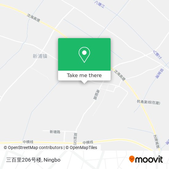 三百里206号楼 map