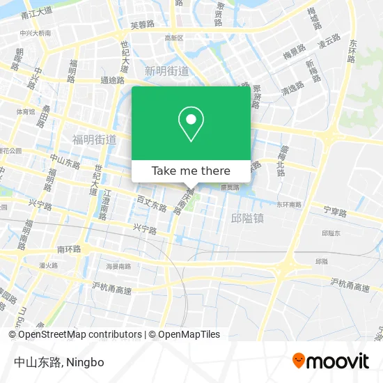 中山东路 map