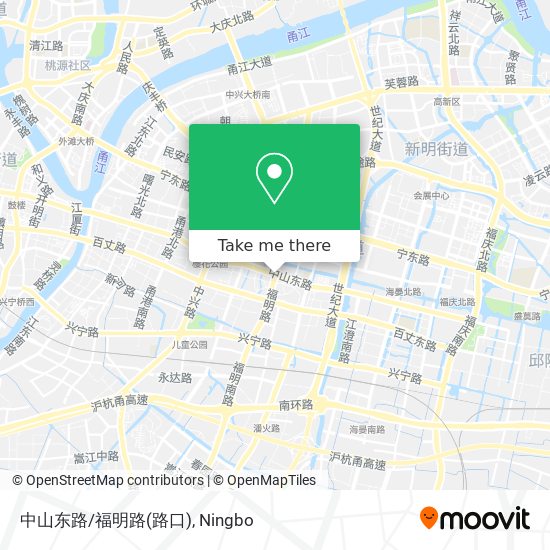 中山东路/福明路(路口) map