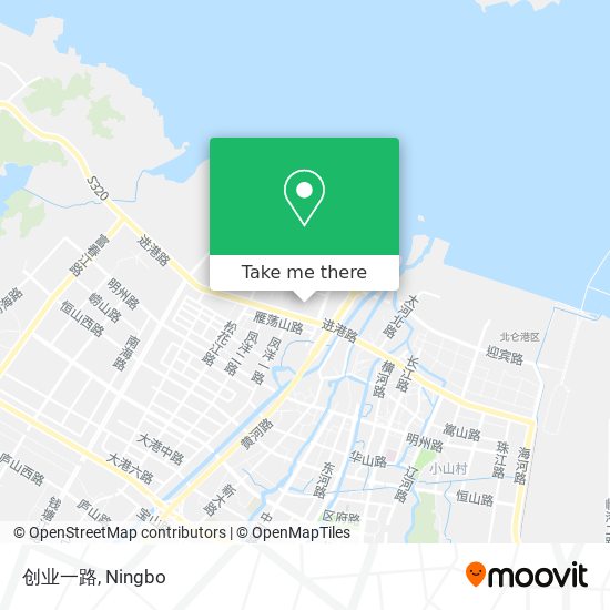 创业一路 map