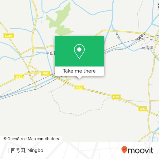 十四号田 map